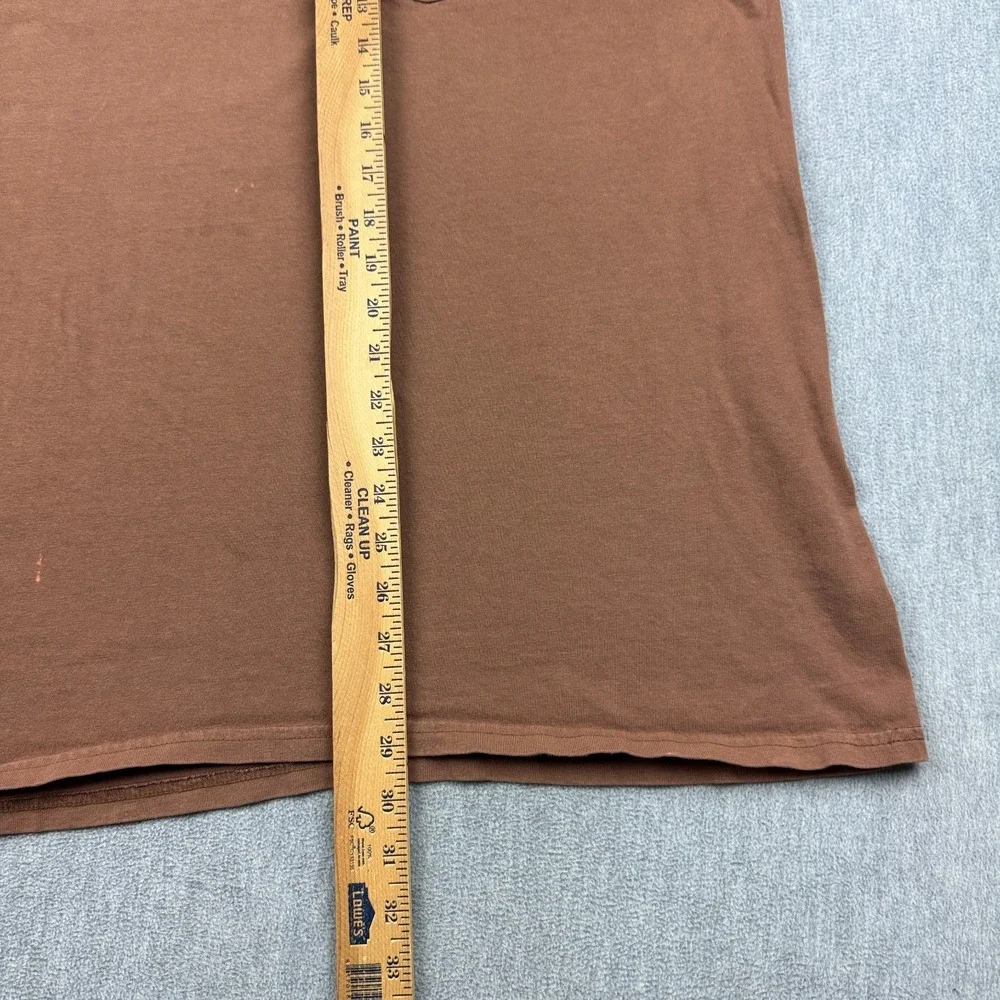 Harley Davidson TShirt Men 2XL XXL Brown Skip Fordyce Riverside Motorcycle Biker
